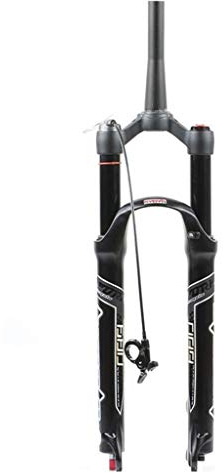 FKXSXAZ VPPV 26 tum 29 ER MTB-fjädergaffel, magnesiumlegering, mountainbike, vägcykel, 1 1/8 tum snabbkoppling, skivbroms, 100 mm fjäderväg