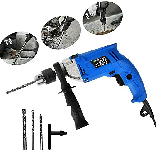 Martello perforatore da 850 W, 3000 rpm, potenza d'impatto, trapano: calcestruzzo/acciaio/legno, 13/10/25 mm, trapano a percussione