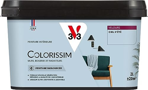 V33 Peinture multi-supports Colorissim® Ciel d'été Velours 2L
