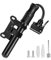 Fahrradpumpe, Mini Fahrradpumpe Aluminium Luftpumpe Fahrrad alle Ventile, Tragbare Klein Fahrradpumpe, Schnelle Reifenaufblasung Leichte Fahrrad Pumpe Luft für Rennrad MTB Ballpumpe