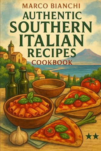 Authentic Southern Italian Recipes Cookbook: Traditional Family Dishes from Naples, Sicily, Calabria and Puglia Inspired by the Mediterranean Lifestyle