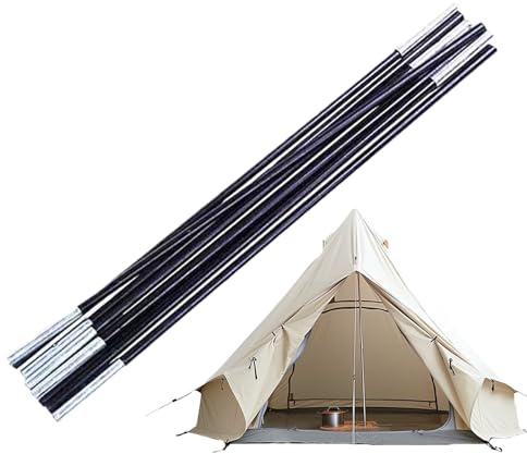 Remplacement des poteaux de Tente de Camping : poteaux Flexibles pour Sac à Dos, pièces de réparation pour équipement de Plein air, randonnée, Plage, Chasse, Camping et Autres activités AV