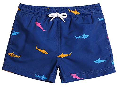 maamgic Boys Swimming Shorts Quick Dry and Comfort with Mesh Lining and Adjustable Drawstring Multiple Pockets for Beach and Daily Life