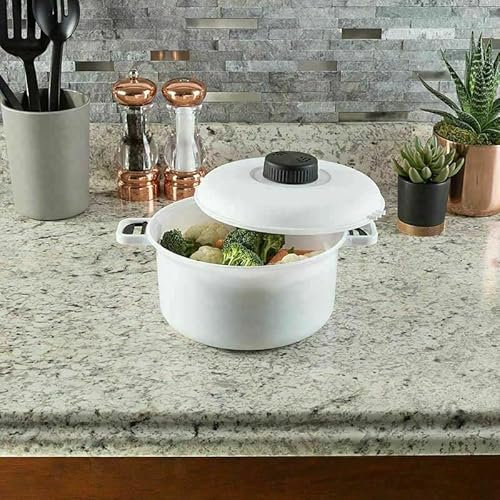 Copper Top - Pentola a pressione per microonde + ricettario gratuito