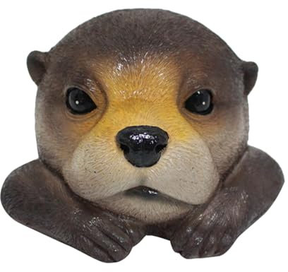 ZLXHDL Figure de Jardin Flottante - Décoration de résine réaliste pour étang, Piscine et Espace extérieur