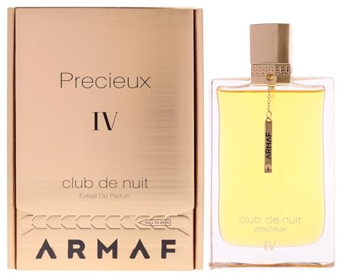 Armaf Club de Nuit Precieux IV – Citrus, Floral, Woody – Extrait de Parfum Spray Long-Lasting Fragrance for Women, 1.85 Ounce / 55 ml