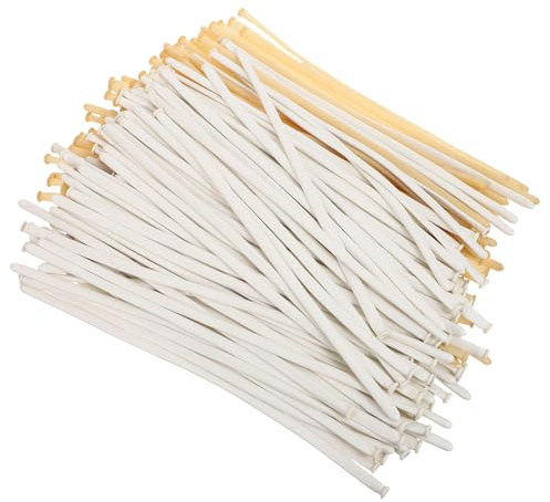 UTHCLO 200 Pezzi 200 Palloncini Modellabili in Lattice Ispessito Bianchi e Trasparenti, Kit per Decorazioni Fai da Te, Forniture per Feste di Compleanno, Matrimoni e Anniversari, Set