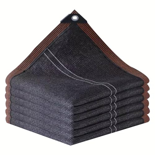 Rete Ombreggiante Protettiva Dai Raggi Solari Isolante Calore 95% di Ombreggiatura Diverse Misure Rete Parasole Spessa Resistente per Esterno Serra Balcone(13.1x13.1ft(4.0x4.0m))