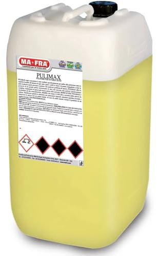Ma-fra Pulimax 2.0 12 Litri – APC Pulitore Interni Auto Super Concentrato, Detergente per Tessuti, Plastiche e Skay, Rimuove Sporco Ostinato, Senza Alcool né Solventi