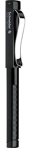 Schneider Tintenroller, 5er Set Füllhalter Base Linkshänder pte Durchschnitt schwarz