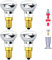 Bonlux 25W E14 Bombilla de lámpara de lava R39 Bombilla reflectora Lámpara incandescente 25W E14 R39 Bombilla de lámpara de lava (4 piezas)