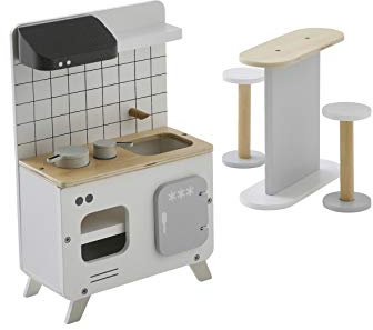VERTBAUDET Jouet Poupée Mobilier De Cuisine pour Bois FSC Blanc TU