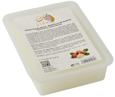 EVA VISNÚ PARAFINA MANTECA DE KARITÉ 500 gr. Tratamiento natural que estimula las capas profundas de la piel, ayudando a hidratarla, nutrirla y rejuvenecerla.