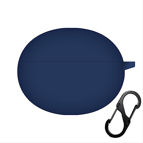 GIOPUEY Funda para Xiaomi Redmi Buds 4 Active, Ultradelgado Silicona Case Cover, Anti-caída, Portátil - Azul Oscuro