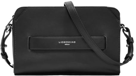 LIEBESKIND BERLIN Umhängetasche Lora Calf Optic Camera Bag Black schwarz