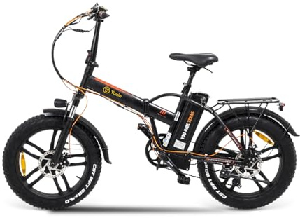 Youin Texas Vélo électrique Pliable Tout-Terrain Moteur 250 W Vitesse 25 km/h Autonomie 45 km Freins à Disque Batterie 36 V 10 Ah Roues 20 Fat