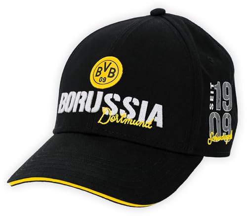 Dortmund Borussia Kappe - Elements - schwarz | Cap | Basecap | BVB 09