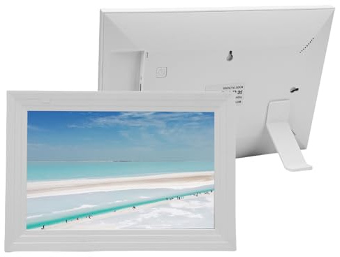 Denash 10.1 Tum HD Pekskärm Auto Rotera Fotoram, WiFi Digital Bildram, Dela Foto och Video, Ramapp, Musikvideouppspelning
