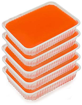 ARZER Paraffinwachs Orange für Hautpflege – Belebend & Aromatisch, 1000ml inkl. Handschuhe