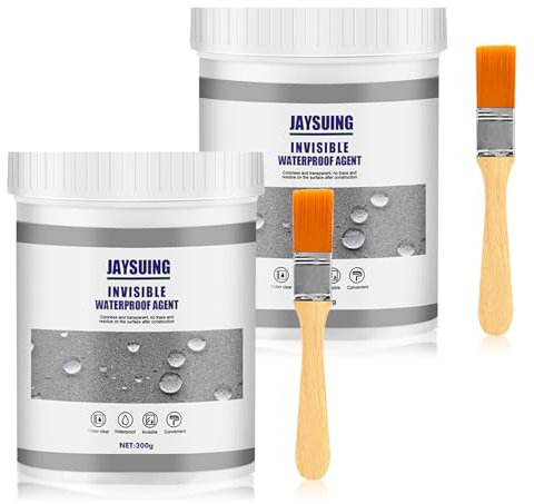600 g d'agent de revêtement imperméable transparent pour salle de bain, toilettes, carrelage, murs, toit