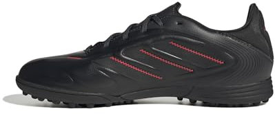 adidas COPA Pure III Club Turf Football Boots Kids, Unisex Sneaker, core Black/Carbon/Lucid red,