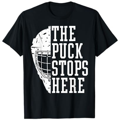 Máscara De Portero De Hockey Fan Coach Outfit para Portero Camiseta