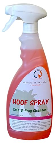 Hoof Spray 750ml Sole and Frog Disinfectant Antiseptic Cleanser by Horse Leads for thrush for horses