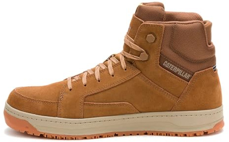 CAT Men's Streamline Court Mid Composite Toe Construction Boot, Chipmunk, 10