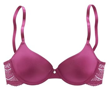 s.Oliver Schalen-BH mit Spitze in Berry, Cup B