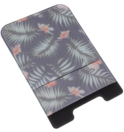 RORPOIR Portacarte Autoadesivo Per Smartphone Custodia Per Slim e Tascabile Adesivo Per Id Design Elegante e Per e