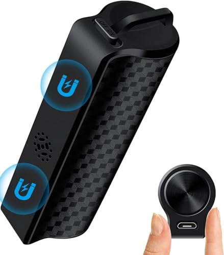 Grabadora de Voz magnética 128 GB, Dispositivo de grabación con 600 Horas de grabación Continua, grabadora de Audio con reproducción, grabadora activada por Voz, Ideal para conferencias, reuniones