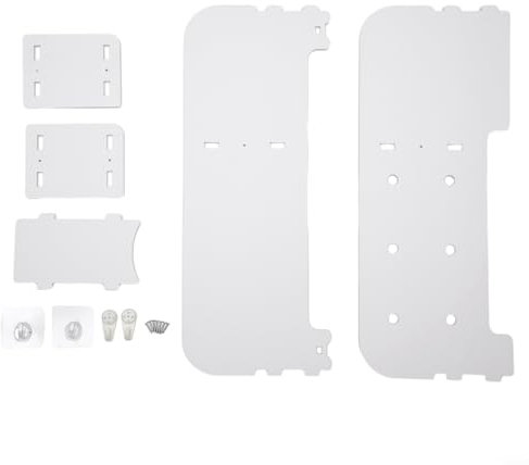 SPORTARC Estante de almacenamiento para enrutador, material respetuoso con el medio ambiente, diseño de esquina redondeada (50 cm)