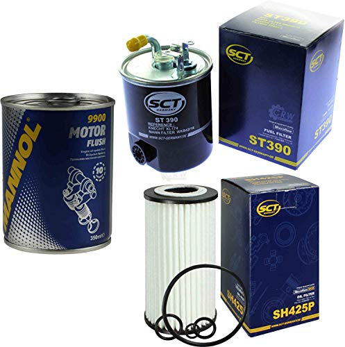 SCT 11585424 Set de filtres d'inspection + moteur Flush de rinçage moteur