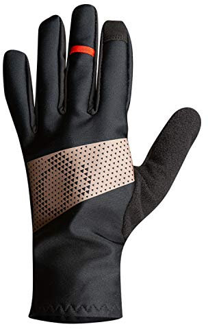 PEARL IZUMI Women's Gel Gloves, Insulated Cycling Glove, Windproof & Lightweight, Cycline Gel, Touchscreen Compatibility, Black, Medium