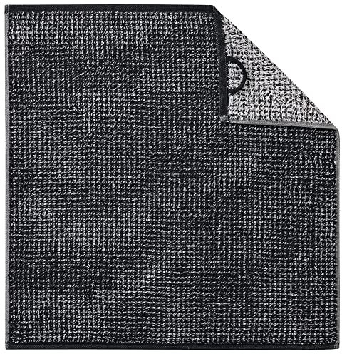 Cawö Küchenhandtücher Cuisine Zoom Allover 122 schwarz - 97