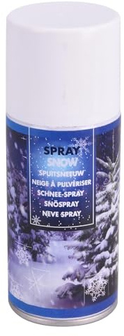 Home @ Styling Collection Bombe AÉROSOL Neige Artificielle 150ML Blanc