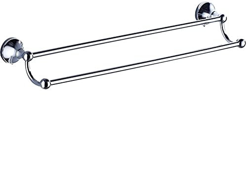 Portasciugamani doppio in bronzo anticato per cucina e bagno hotel cromato portasciugamani stand