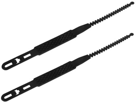 TOPBATHY 2pezzi Catene Antiscivolo Per Automobili e Motociclette Cinghie Fissaggio Per Ruote Catene Per Neve e Ghiaccio Protezione Invernale Per Guida Sicura