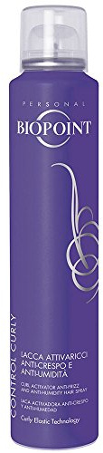 Biopoint Control Curly - Lacca Attiva Ricci Anti Crespo e Anti Umidità - Per Capelli Ricci, Mossi, Crespi - 200 ml