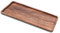 Plateaux de service rectangulaires en bois d'acacia massif - 35,6 x 14 cm - Pour nourriture, charcuterie, fromage et apéritifs - Parfaits pour la décoration de la maison, les fêtes