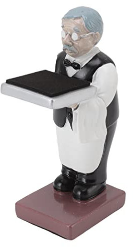 Espositore per Orologi da Uomo, Espositore per Orologi in Resina Modello Carino con Supporto per Orologi Multifunzionale Moderno per Bracciale con Collana di Gioielli (La vecchia governante L)