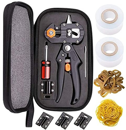Forbici da giardino Cesoie per innesto Set per innesto per alberi da frutto Cesoie per vaccinazione Cesoie per potatura professionali da giardino Kit di utensili da taglio
