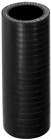 QUARKZMAN 1 Pièce Tuyau en Silicone Noir pour Voiture, Diamètre Intérieur 28mm (1,10 pouce), Longueur 100mm (3,94 pouces), Angle 0 degré, Tuyau de refroidissement- Universel pour Voiture