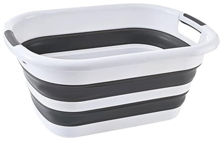 Cesto organizer pieghevole - Secchio di lavaggio per campeggio, cestino organizer per contenitori di stoccaggio per cestino per risparmiare | secchio per lavare i piatti multifunzionale vasca