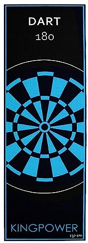 Kingpower Mat Dardos Alfombra Dart Torneo Dart 2 Tamaños, Selección:Design 4-237 x 80 cm
