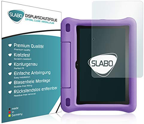 Slabo 2 x Displayschutzfolie für Amazon Fire HD 8 Kids Edition-Tablet (2020) Displayschutz Schutzfolie Folie Crystal Clear KLAR