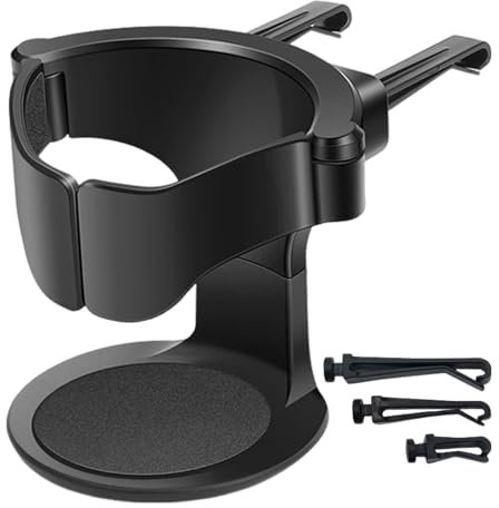 Portabicchiere per griglia di ventilazione, supporto per tazza di acqua, portabicchieri per auto, portabevande per camion di auto, supporto per bevande