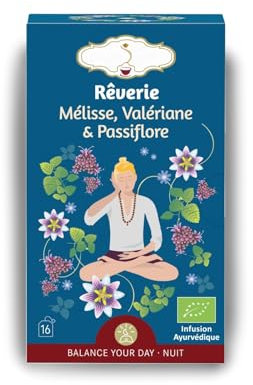 Tisane Bio Douce Nuit – Infusions Naturelles Relaxante et Calmante - Thé biologique Sans Caféine à base de plantes