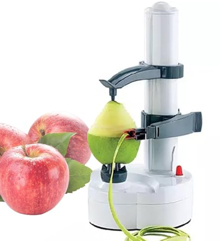 Pelapatate Elettrico Professionale - Pelapatate Elettrico Professionale Acciaio | Pelapaatate Elettricco Automatico Portatile | Efficienza Per Cucina, Pellapatate Verdura Frutta Pellapatate