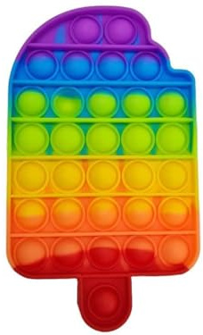 Ranzah Fidget Toy | Push Pop stressleksak | Sensorisk bubbelsvampleksak för barn och vuxna | Kiselleksaker!